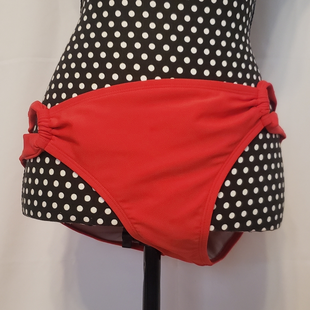 Kona Sol Red Bathing Suit Bottom - Picture 11 of 11